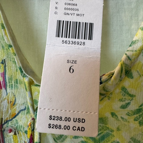 Bhanuni by Jyoti NWT Maxi Arianna High Low Dress size 6 - Picture 4 of 16